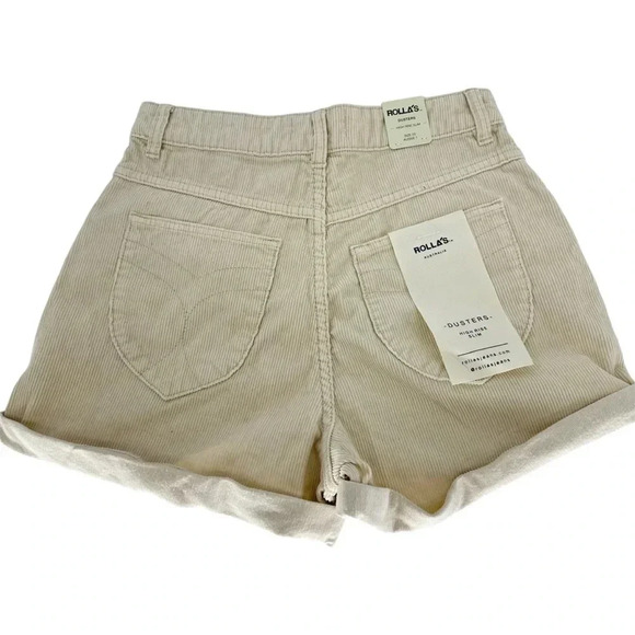 Rolla’s NWT Duster 25 corduroy Shorts in Salt - Picture 7 of 12
